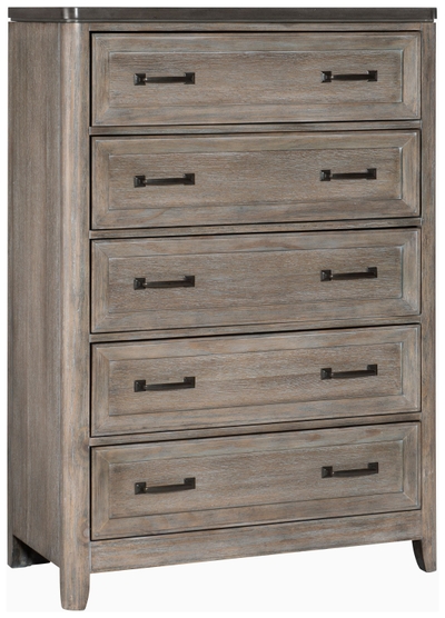 Allegra Pewter Swivel Chest from New Classics (B2159-079)