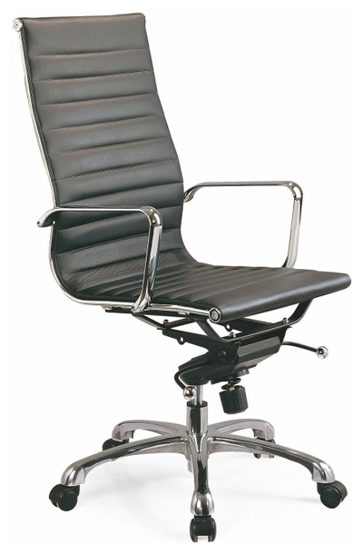 Glider Low Back Office Chair Gray - Zuo Modern 100835