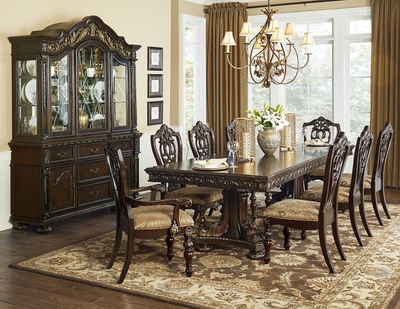 Savion Espresso Formal Dining Set - Luna Furniture from Homelegance