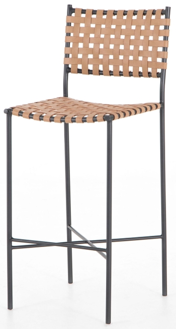 Sevilla Natural Leather Garza Bar Stool  | 223601-003