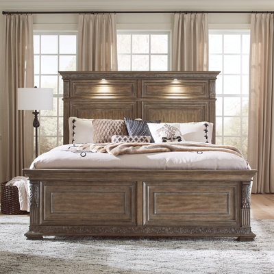 Universal Furniture New Lou Louie P's Sleigh Bed, Queen