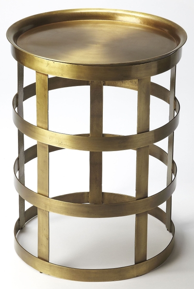 Buy wholesale ADM - Sofa side table 'New York Easy Fashion series' - Gold  color - 60 x 30 x 30 cm