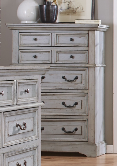 Liberty Furniture Magnolia Manor 244-BR43 6 Drawer Lingerie Chest