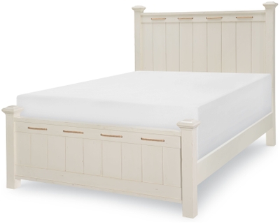 Coaster Louis Philippe 204 204691F White Finish Full Sleigh Style Bed, A1  Furniture & Mattress