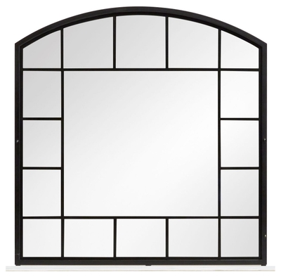 Coaster Furniture Mirrors Quetzal 962894 Square Window Pane Wall Mirror -  Black (Wall Mirrors) from Beds Best Bargain