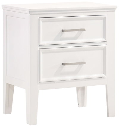 Heron Cove Chalk White Small Drawer Nightstand From Magnussen Home