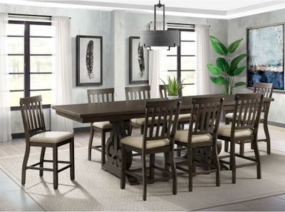 Sonora Snowy Desert Round Extendable Dining Room Set from