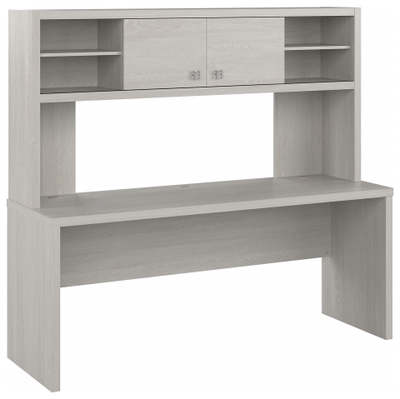 Kids' Highlands Desk with Hutch White - Hillsdale Furniture