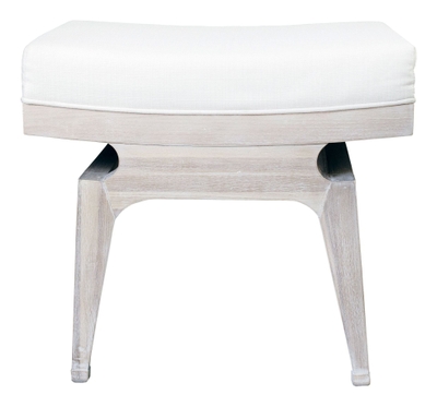 Morena Acrylic Vanity Stool from Butler