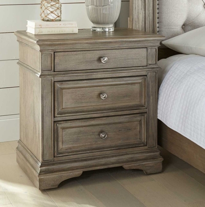 Bay Creek Toasted Nutmeg Small Drawer Nightstand From Magnussen Home