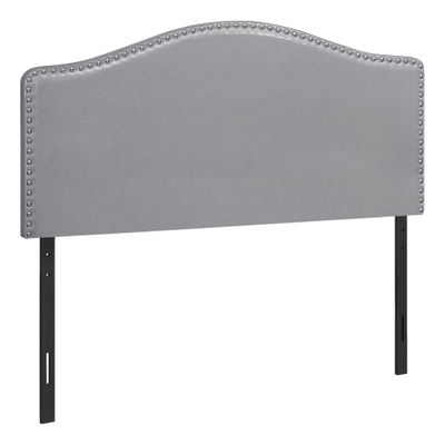 306029F by Coaster - Fiona Upholstered Panel Bed Light Grey