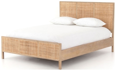 Jordan Woven Cane King Platform Bed