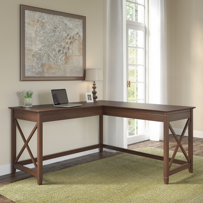 Coast to Coast Knoll 55-in Brown Acacia Writing Desk in the Desks  department at