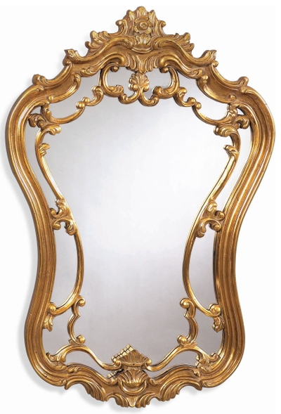 EGHOME Antiqued Gold Ornate Mirror … curated on LTK