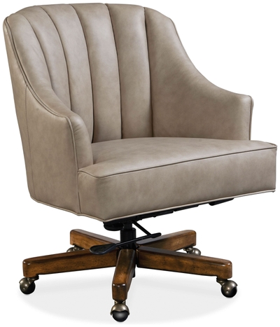 Riverside Home Office Scroll Back Upholstered Desk Chair 15839