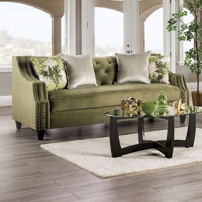 Verdante Living Room Set (Emerald Green)