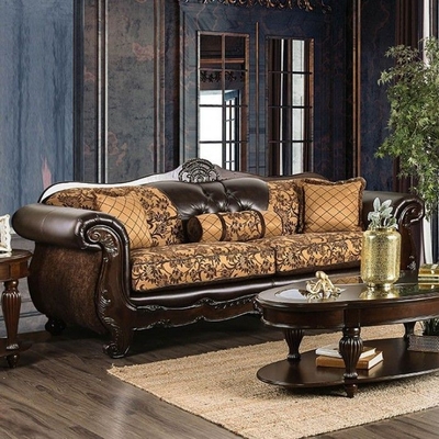 Furniture of America Jamael Brown Loveseat