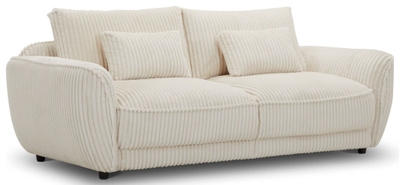 Coleman | Yara Beige Furniture Sofa Pleated from TOV Velvet