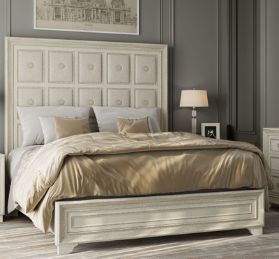 Erlangen CM7462WH Two-Tone Bedroom Collection – Bradley Home Funishings