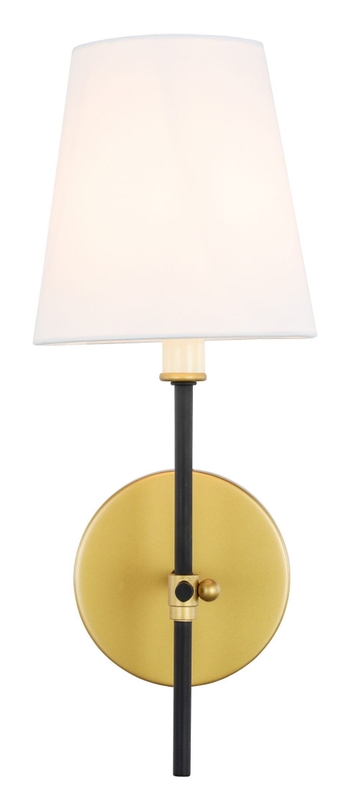 NEW~Beautiful Wall Sconce by TOV in Blush~KULI Contemporary Modern~Brass Accent 