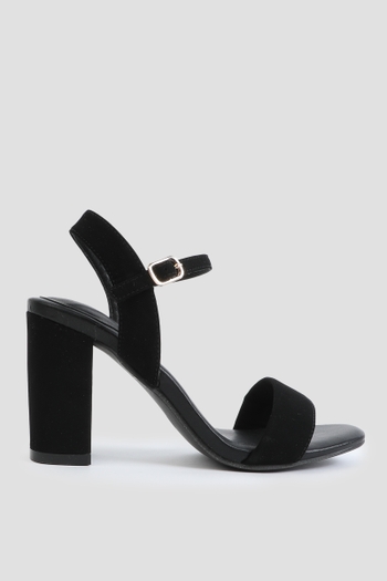 A.C.W. Ankle Strap Pumps with Bow Detail