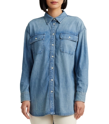 Levi's: Camisa de mezclilla manga larga Mujer