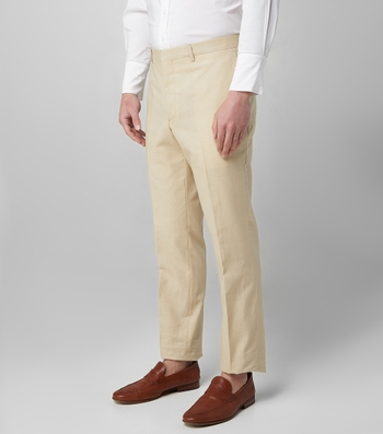 Pantalón recto Calderoni de lana para hombre