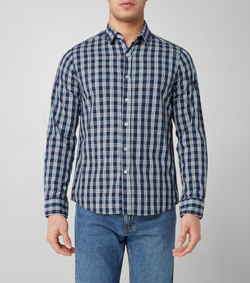 Tommy Hilfiger Camisa con cuadros manga larga Hombre - El Palacio de Hierro