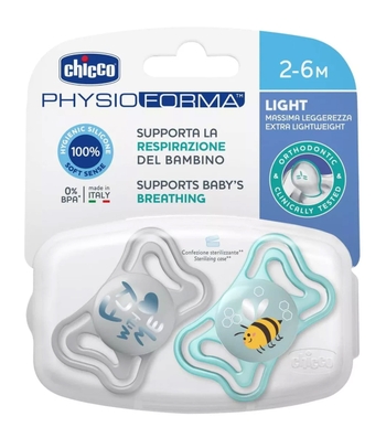 BIBERON PLASTICO T SILICONA CHICCO NATURALFEELING AZUL 6M+ 330 ML