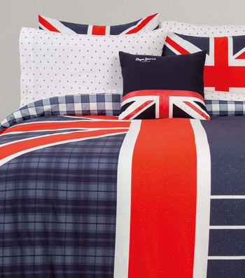 Cobertor Pepe Jeans matrimonial-queen size Joseph Flags