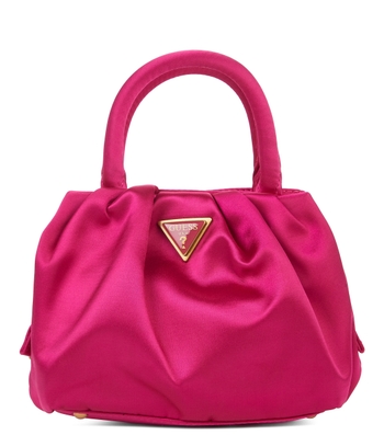 Guess: Bolso hobo rosa mexicano Velina Mujer