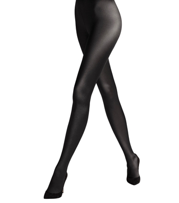  Wolford Medias con monograma para mujer, Negro - : Ropa,  Zapatos y Joyería