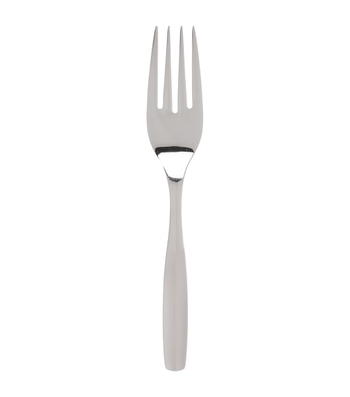 Tradineur - Set de 3 tenedores de mesa de acero inoxidable, cubiertos  clásicos para carne, aptos para lavavajillas, 19,4 cm