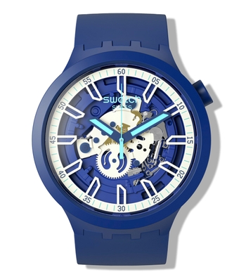 Reloj Hombre Swatch Chrono Plastic Gara In Blu SUSN410 Cronógrafo -  Crivelli Shopping