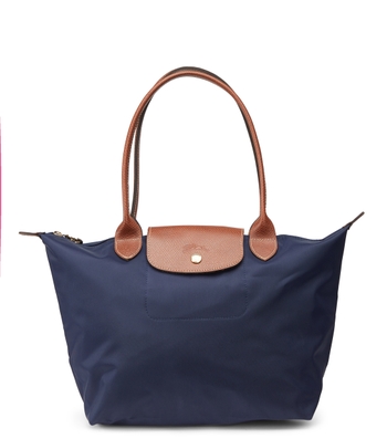 Longchamp: Bolso shoulder azul Mujer | El de