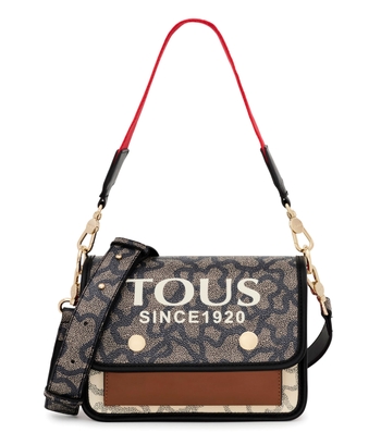 Guess 111983 Bolso Bandolera Box Negro Logo