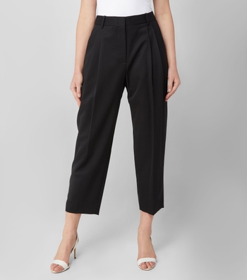 Pantalon capri mujer negro