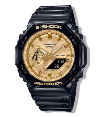 Casio G-Shock GA-2100-4ADR Reloj analógico de cuarzo rojo resina para  hombre, Azul, Casual