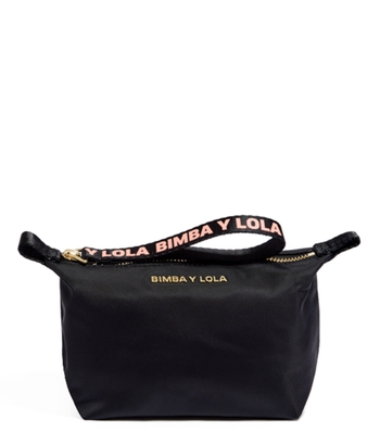 Bimba Y Lola Small Pelota Leather Crossbody Bag - Negro