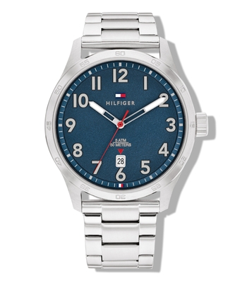  Tommy Hilfiger Reloj deportivo casual para hombre, Movimiento  de cuarzo, Resistente al agua