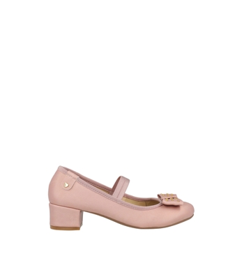 Zapatos de brillo de tacón para niñas Tacones mary-jane Dusty Pink