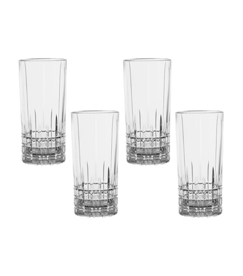 Set de 6 vasos de vidrio Zig Zag - MAGI Home & Deco