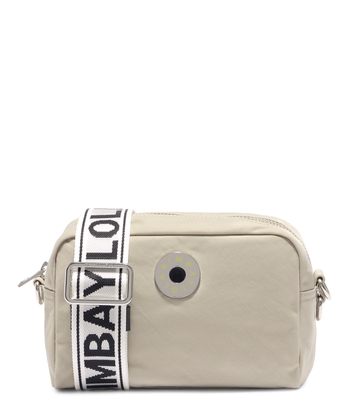 Bimba y Lola: Bolso Crossbody gris lisa Mujer