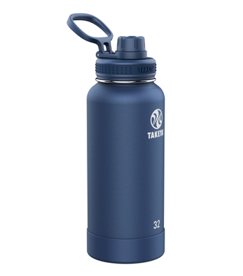 Botella de agua aislada, botella de agua térmica grande de 1 litro, de  acero inoxidable, botellas de…Ver más Botella de agua aislada, botella de  agua