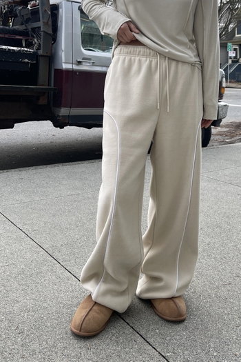 YUANYUAN520 Trousers Summer Pants Women Vintage Elastic Waist