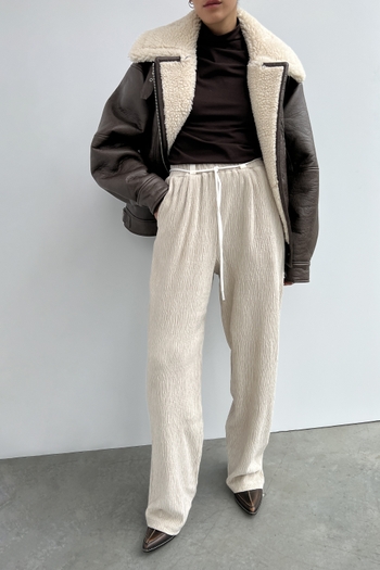 Elastic Waist Cool Fleece Jersey Pants - The Tall Order Pant - AYR