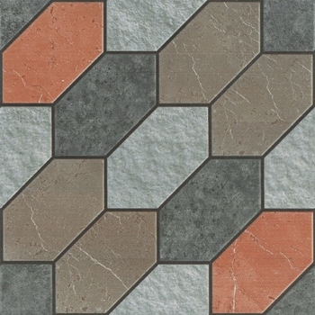Buy BDM Anti-Skid EC Triangle Multi Floor Tiles Online