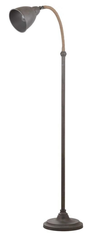 Naldo Dark Grey 60 Floor Lamp From, Delmare 60 Floor Lamp