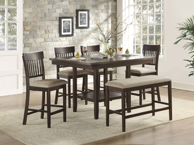 Umber/Pewter Lane Home Furnishings Bentley Two Dining Chairs