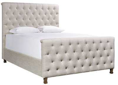 Farrah King Panel Upholstered Bed From, Pulaski Farrah King Bed